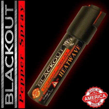 HEATWAVE BLACKOUT 10% ~ 1/2 OZ Palm Size "Twist Lock" Canister