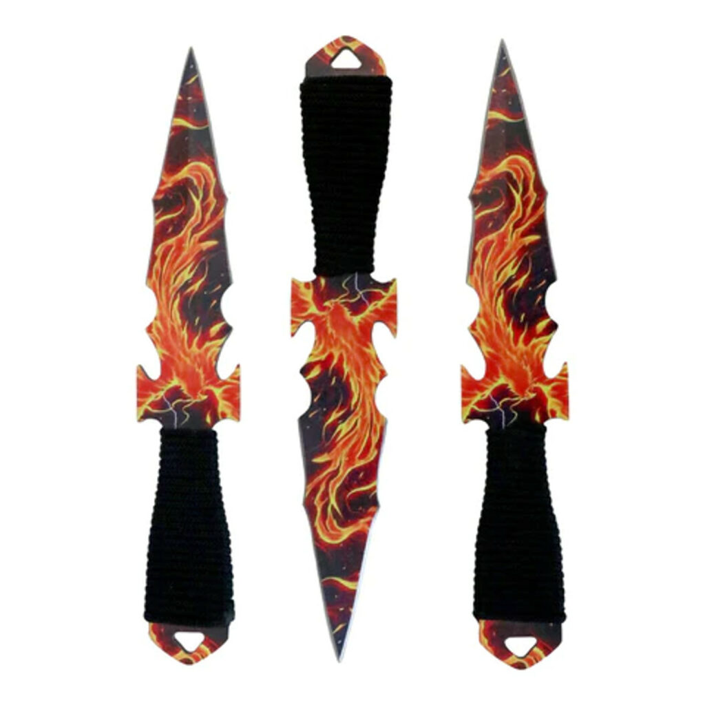 3 Piece Throwing Knives Set