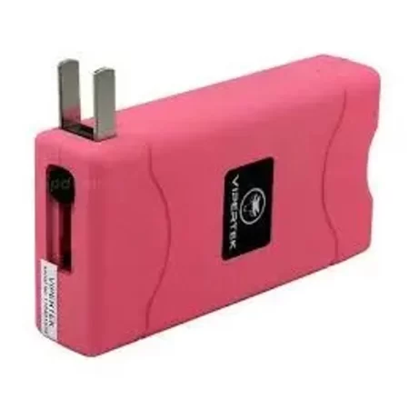 Vipertek VTS-880 Mini Stun Gun With LED Flashlight, Pink